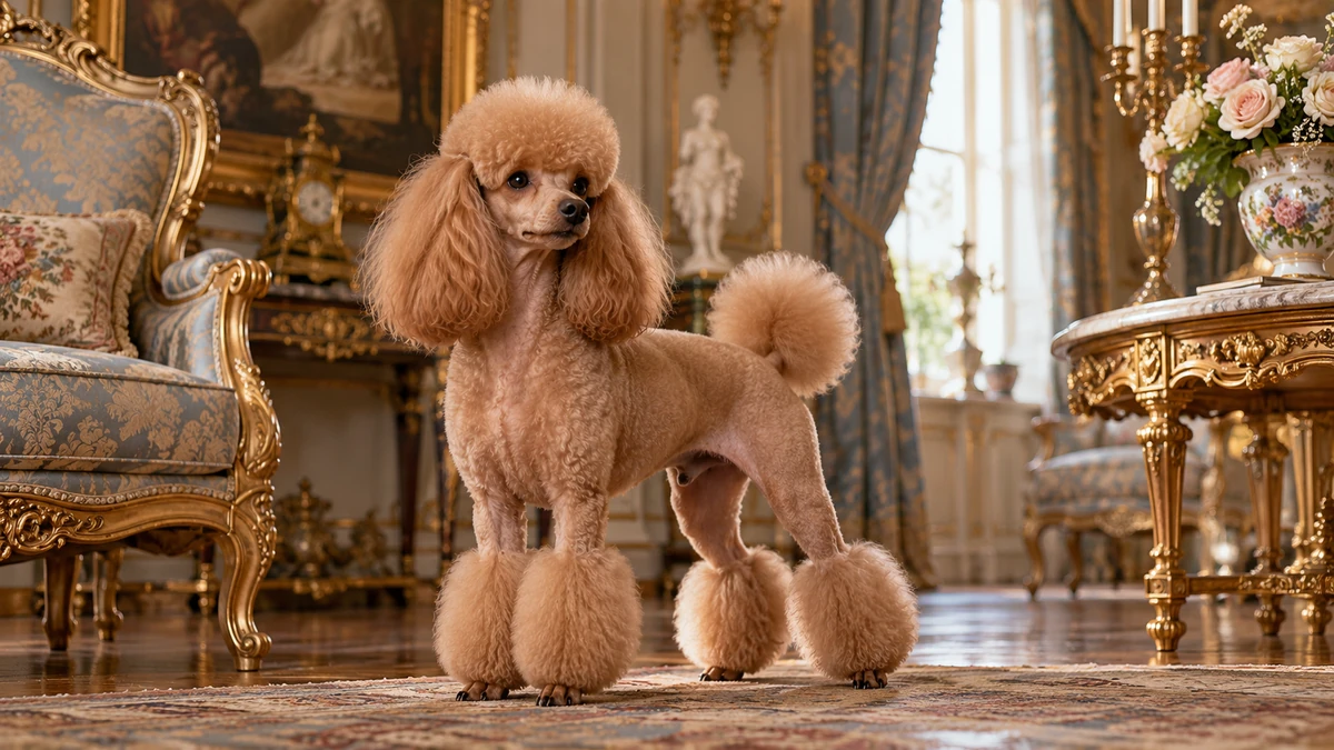 Toy poodle köpek ırkının tarihi — klasik dogo kesimli kaniş